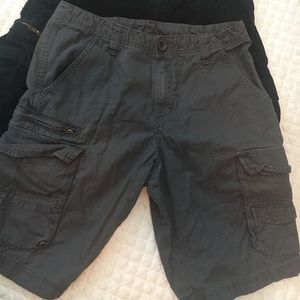 Subculture cargo/skate shorts 2 pair size 28